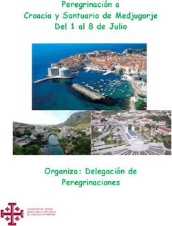 Peregrinación a Croacia y Santuario de Medjugorje Del 1 al 8 de Julio - Organiza: Delegación de Peregrinaciones