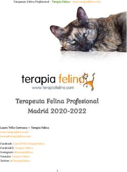 Terapeuta Felina Profesional Madrid 2020-2022 - Terapia ...