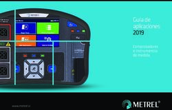 Guía de aplicaciones 2019 - Comprobadores e instrumentos de medida - www.metrel.si - KPS