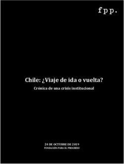 Chile: Viaje de ida o vuelta? - Cr&oacute;nica de una crisis institucional - 24 DE OCTUBRE DE 2019 - Fidelizador.com