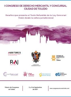 I CONGRESO DE DERECHO MERCANTIL Y CONCURSAL CIUDAD DE TOLEDO - Desafíos que presenta el Texto Refundido de la Ley Concursal Visión desde la esfera ...