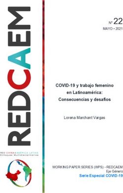 N 22 - COVID-19 y trabajo femenino en Latinoam&eacute;rica: Consecuencias y desaf&iacute;os - Red China y ...