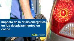 Impacto de la crisis energ&eacute;tica en los desplazamientos en coche - Impacto de la crisis energ&eacute;tica en los desplazamientos en coche