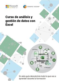 Curso de análisis y gestión de datos con Excel - En esta guía descubrirás todo lo que vas a aprender durante la formación