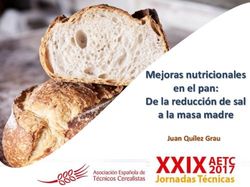 Mejoras nutricionales en el pan: De la reducci&oacute;n de sal a la masa madre - Juan Qu&iacute;lez Grau - AETC