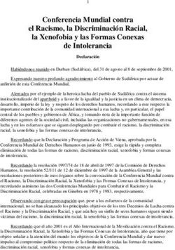 Conferencia Mundial contra el Racismo, la Discriminación Racial, la Xenofobia y las Formas Conexas de Intolerancia