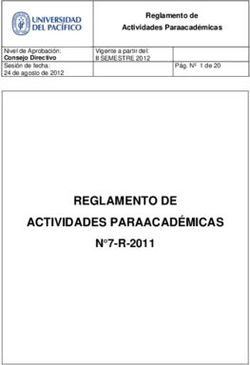 REGLAMENTO DE ACTIVIDADES PARAACADÉMICAS N 7-R-2011 - Reglamento de Actividades Paraacadémicas - Servicios Académicos y ...