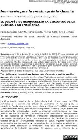 Innovaci&oacute;n para la ense&ntilde;anza de la Qu&iacute;mica