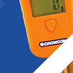 Gasman Monitor personal de un solo gas recargable - Robusto Advertencia efectiva Flexible Fácil de usar - Crowcon