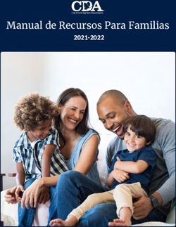 Manual de Recursos Para Familias 2021-2022 - Child Development ...