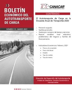 BOLETÍN ECONÓMICO DEL AUTOTRANSPORTE DE CARGA - Canacar