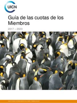 Guía de las cuotas de los Miembros 2017 - 2020 - IUCN