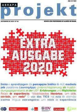 Ensino e aprendizagem da percep&ccedil;&atilde;o fon&eacute;tica do ALE mediado pela plataforma LearningApps Unterrichtsplanung als Ausbil-dungsgegenstand an der USP: ...