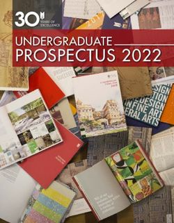 UNDERGRADUATE PROSPECTUS 2022 - Indus Valley School of Art and Architecture