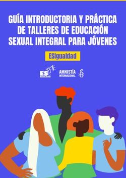 GU&Iacute;A INTRODUCTORIA Y PR&Aacute;CTICA SEXUAL INTEGRAL PARA J&Oacute;VENES DE TALLERES DE EDUCACI&Oacute;N - ESIgualdad