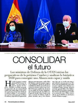 CONSOLIDAR el futuro Los ministros de Defensa de la OTAN inician los preparativos de la pr&oacute;xima Cumbre y analizan la Iniciativa