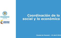 Coordinaci&oacute;n de lo social y lo econ&oacute;mico - Ciudad de Panam&aacute; - 22 abril 2016 - Desarrollo Social