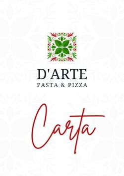 D'ARTE PASTA & PIZZA - Restaurante D'Arte