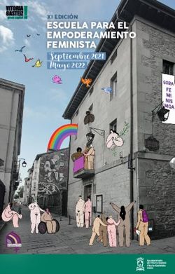 ESCUELA PARA EL EMPODERAMIENTO FEMINISTA - Septiembre 2021 Mayo 2022 - Vitoria-Gasteiz