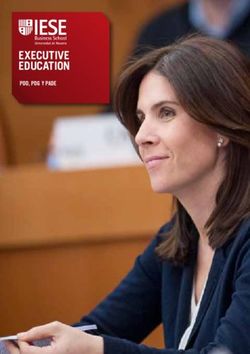 EXECUTIVE EDUCATION PDD, PDG Y PADE