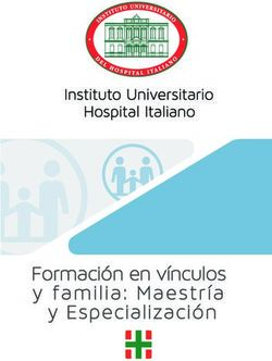 Formaci&oacute;n en v&iacute;nculos y familia: Maestr&iacute;a y Especializaci&oacute;n - Hospital Italiano