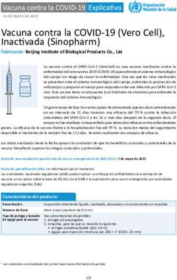 Vacuna contra la COVID-19 (Vero Cell), Inactivada (Sinopharm)