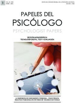 PSIC&Oacute;LOGO PAPELES DEL - Papeles del Psic&oacute;logo