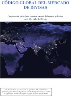 C&Oacute;DIGO GLOBAL DEL MERCADO DE DIVISAS