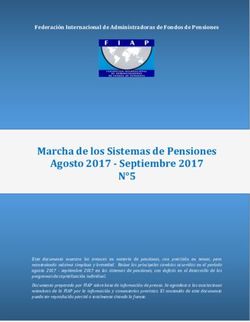 Marcha de los Sistemas de Pensiones Agosto 2017 - Septiembre 2017 - FIAP
