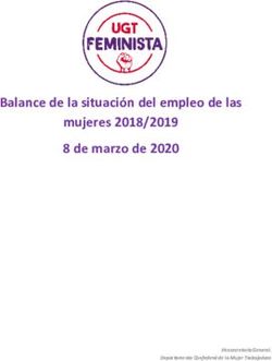 Balance de la situaci&oacute;n del empleo de las mujeres 2018/2019 8 de marzo de 2020 - UGT