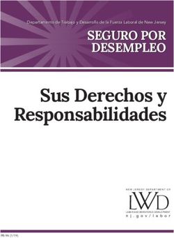 Sus Derechos y Responsabilidades - SEGURO POR DESEMPLEO - NJ.gov