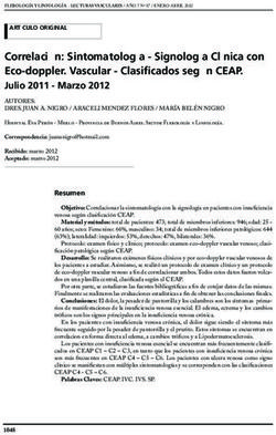 Correlaci&oacute;n: Sintomatolog&iacute;a - Signolog&iacute;a Cl&iacute;nica con Eco-doppler. Vascular - Clasificados seg&uacute;n CEAP. Julio 2011 - Marzo 2012