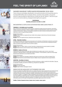 SAFARIS NAVIDAD Y AÑO NUEVO ROVANIEMI 2019-2020 - Prismic