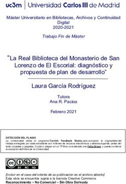 "La Real Biblioteca del Monasterio de San Lorenzo de El Escorial: diagn&oacute;stico y propuesta de plan de desarrollo" Laura Garc&iacute;a Rodr&iacute;guez - e-Archivo