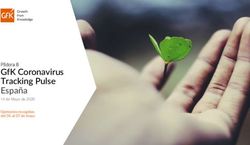 GFK CORONAVIRUS TRACKING PULSE ESPAÑA - PÍLDORA 8 OPINIONES RECOGIDAS DEL 05 AL 07 DE MAYO - HUBSPOT