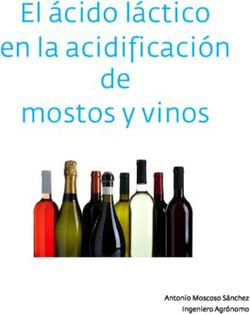 El ácido láctico en la acidificación de mostos y vinos - Antonio Moscoso Sánchez Ingeniero Agrónomo