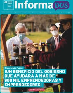 UN BENEFICIO DEL GOBIERNO QUE AYUDARÁ A MÁS DE 900 MIL EMPRENDEDORAS Y EMPRENDEDORES! - División de Organizaciones Sociales