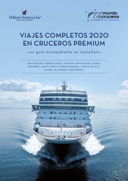 VIAJES COMPLETOS 2020 EN CRUCEROS PREMIUM