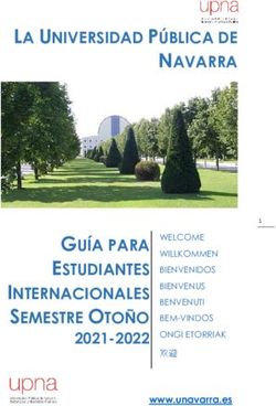 LA UNIVERSIDAD P&Uacute;BLICA DE NAVARRA - GU&Iacute;A PARA ESTUDIANTES INTERNACIONALES SEMESTRE OTO&Ntilde;O 2021-2022