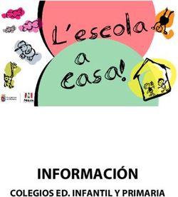 INFORMACIÓN COLEGIOS ED. INFANTIL Y PRIMARIA