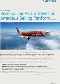 Reservar Air Asia a través de Amadeus Selling Platform