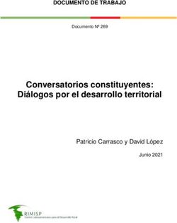 Conversatorios constituyentes: Di&aacute;logos por el desarrollo territorial - DOCUMENTO DE TRABAJO