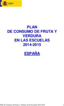 PLAN DE CONSUMO DE FRUTA Y VERDURA EN LAS ESCUELAS - 2014-2015 UESPA&Ntilde;A - Plan de Consumo de Fruta y Verdura en las Escuelas 2014-2015