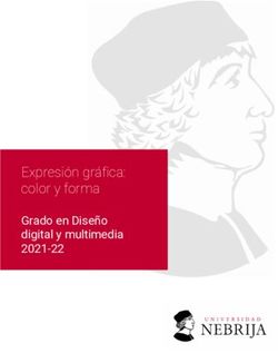 Expresión gráfica: color y forma - Grado en Diseño digital y multimedia 2021-22 - Universidad Nebrija
