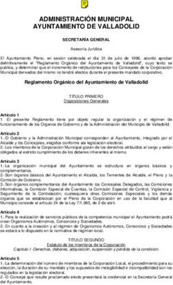 ADMINISTRACI&Oacute;N MUNICIPAL AYUNTAMIENTO DE VALLADOLID