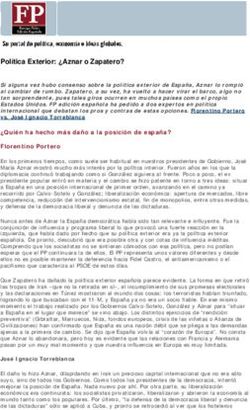 Pol&iacute;tica Exterior: Aznar o Zapatero?