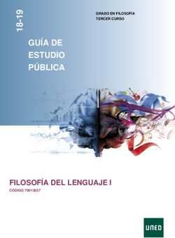 GU&Iacute;A DE ESTUDIO P&Uacute;BLICA - FILOSOF&Iacute;A DEL LENGUAJE I - GRADO EN FILOSOF&Iacute;A TERCER CURSO - Curso: 2019