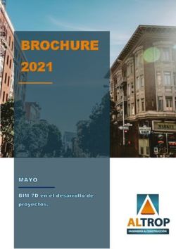 BROCHURE BROCHURE 2021 - ALTROP - Ingeniería y Construcción