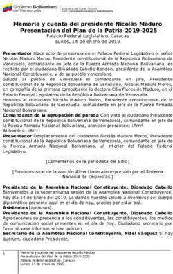 Memoria y cuenta del presidente Nicolás Maduro Presentación del Plan de la Patria 2019-2025 - Alba Ciudad