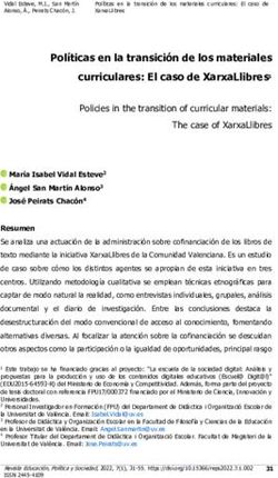 Pol&iacute;ticas en la transici&oacute;n de los materiales